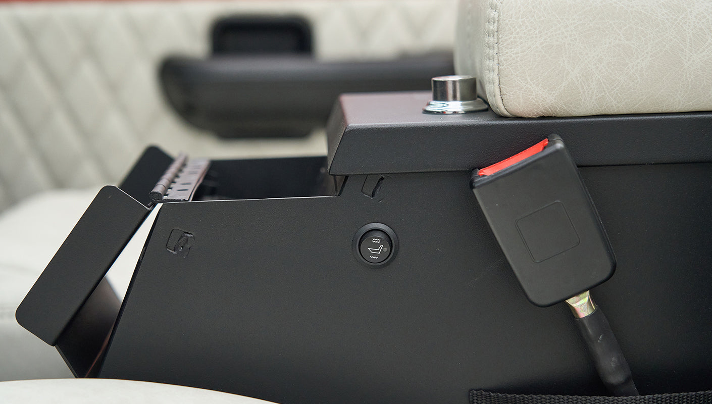Classic Ford Bronco interior