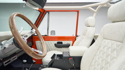 Classic Ford Bronco interior