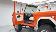 Classic Ford Bronco interior