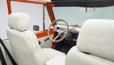 Classic Ford Bronco interior
