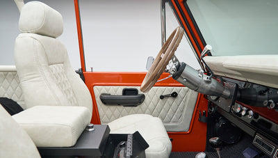 Classic Ford Bronco interior