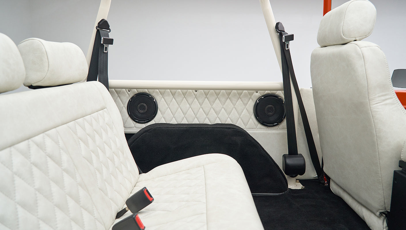 Classic Ford Bronco interior