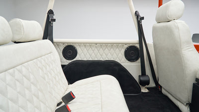 Classic Ford Bronco interior