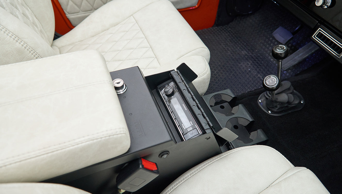 Classic Ford Bronco interior