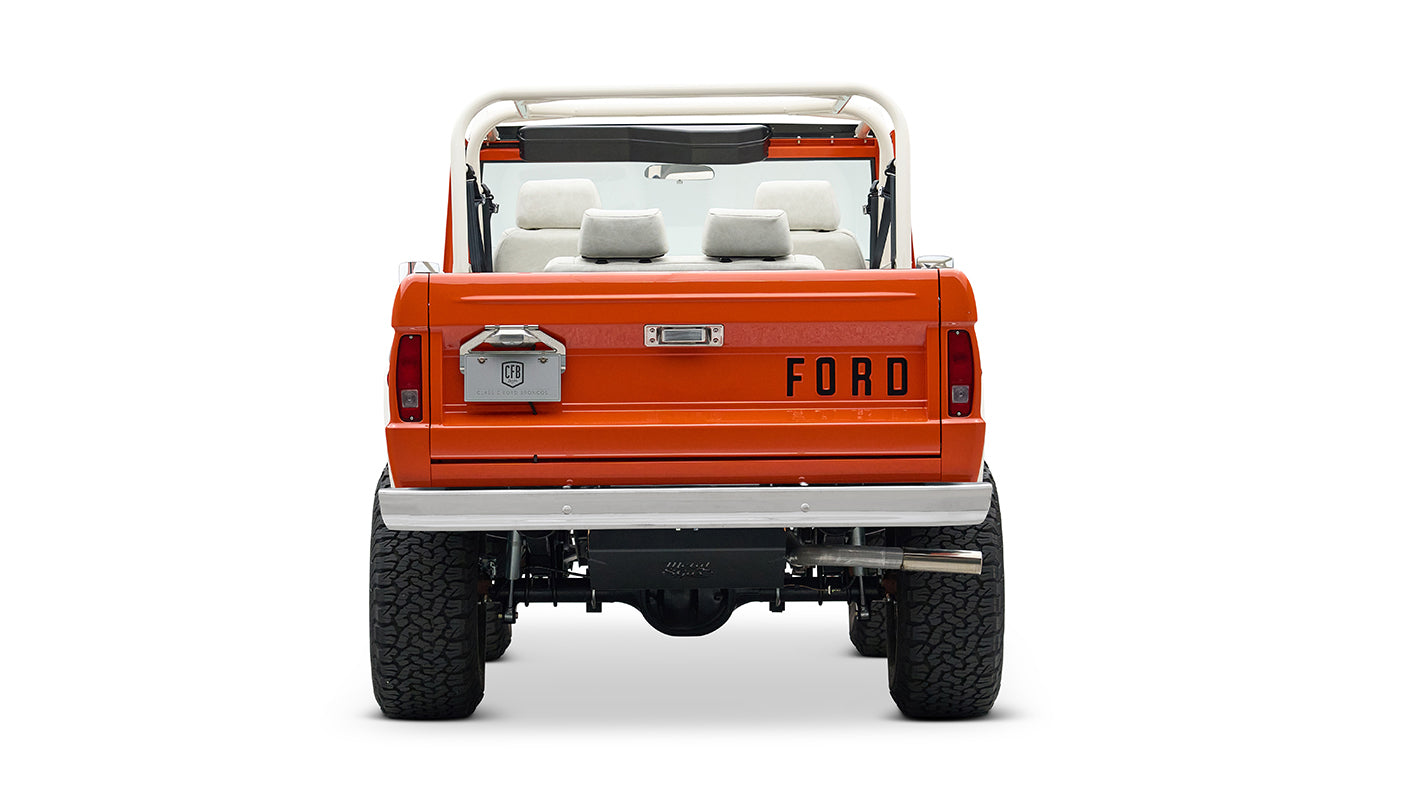 Classic Ford Bronco interior