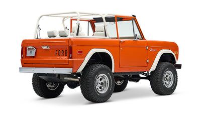 Classic Ford Bronco interior