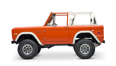Classic Ford Bronco interior