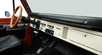 Classic Ford Bronco dashboard