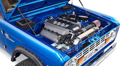 Classic Ford Bronco engine bay