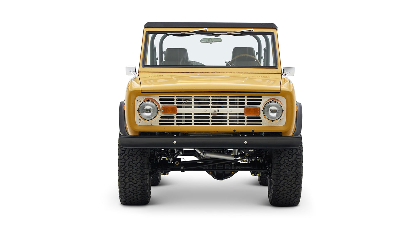 Classic Ford Bronco Patina Yellow Cfb series