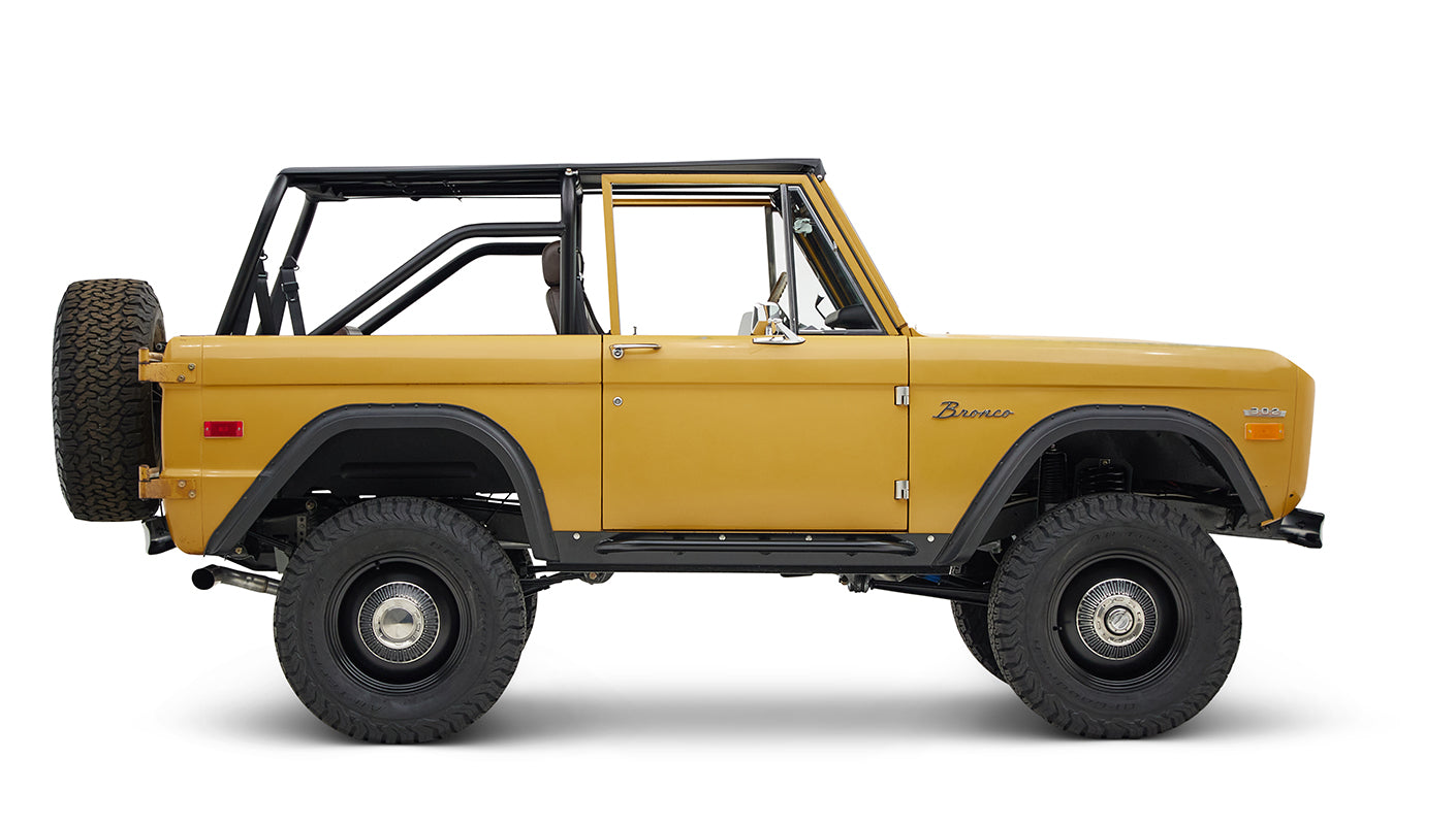 Classic Ford Bronco Patina Yellow Cfb series