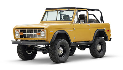 Classic Ford Bronco Patina Yellow Cfb series