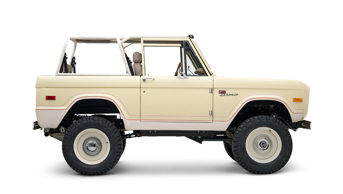 Phoenician yellow vintage Bronco Ranger stripes