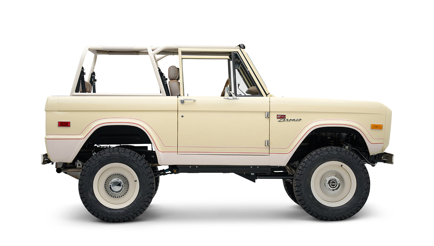 Phoenician yellow vintage Bronco Ranger stripes