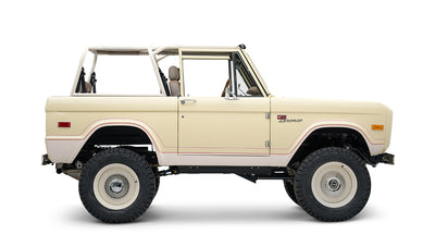 Phoenician yellow vintage Bronco Ranger stripes