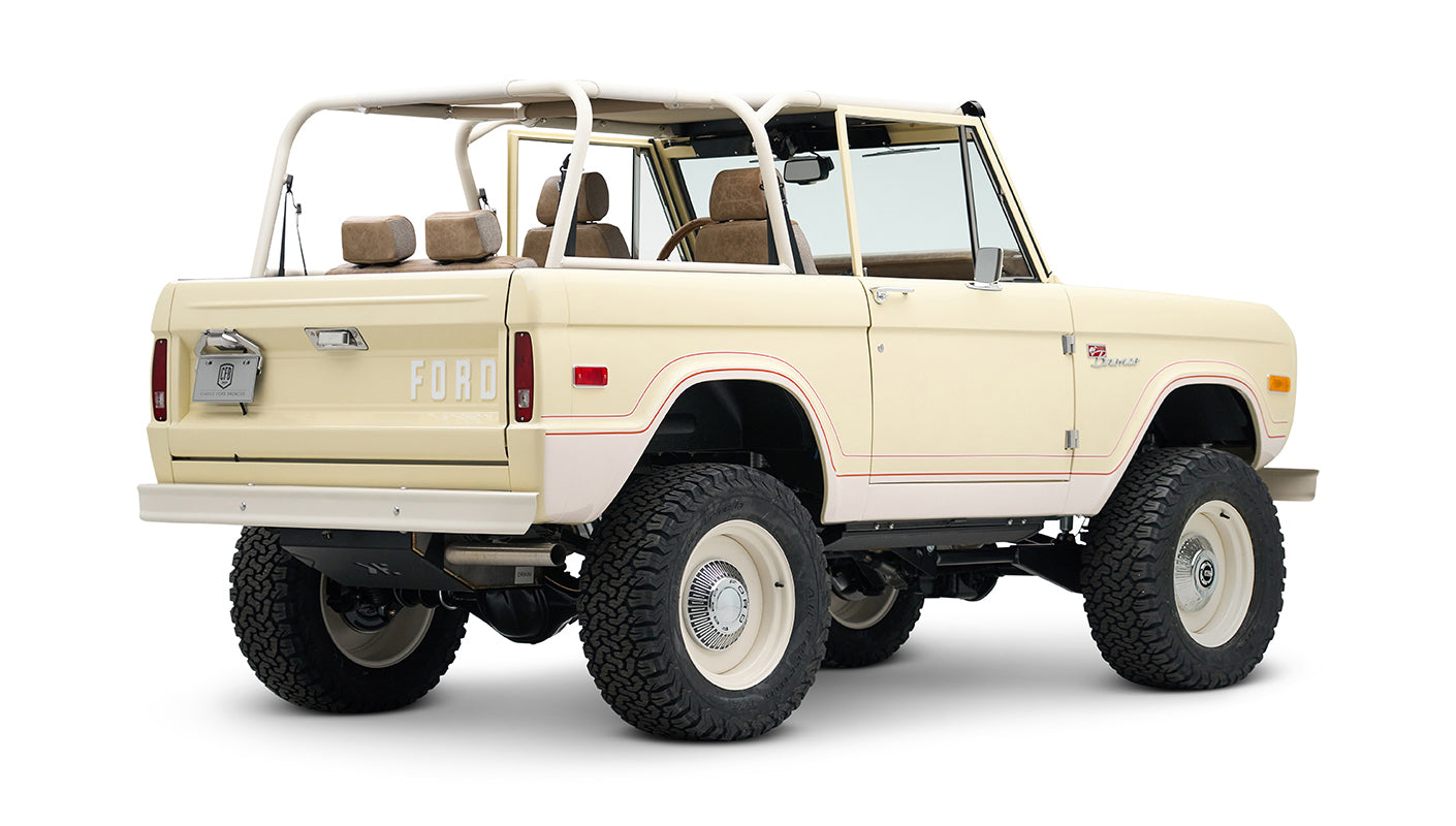 Phoenician yellow vintage Bronco Ranger stripes