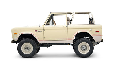 Phoenician yellow vintage Bronco Ranger stripes