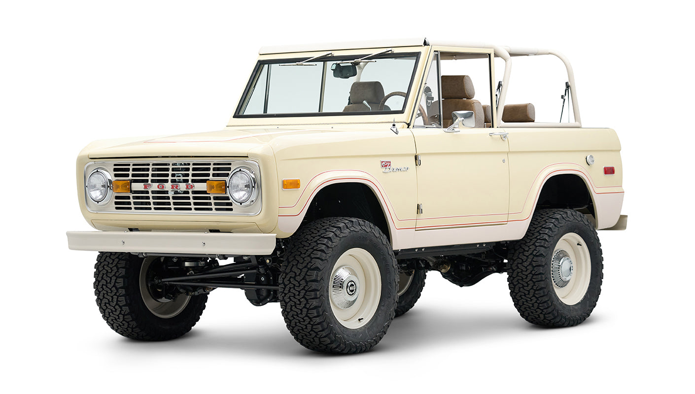 Phoenician yellow vintage Bronco Ranger stripes