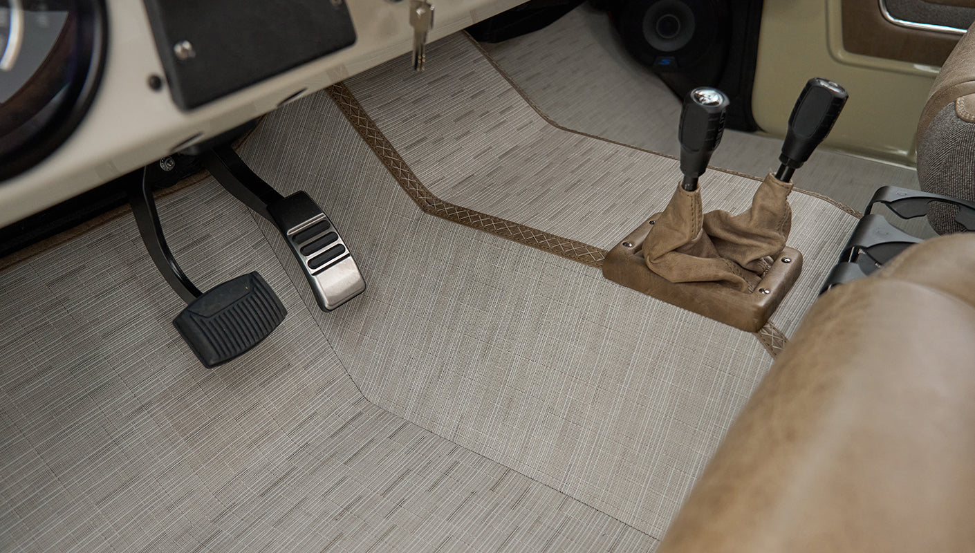 Ford Bronco Chilewich flooring
