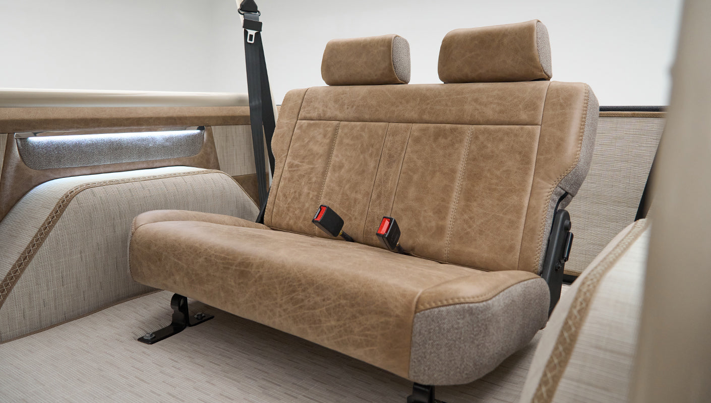 Vintage Bronco fold and tumble seat