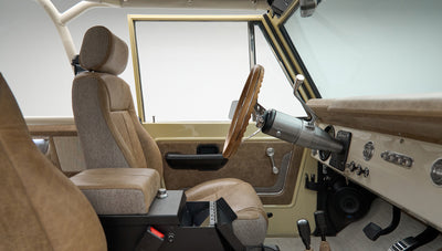 Vintage Bronco custom interior