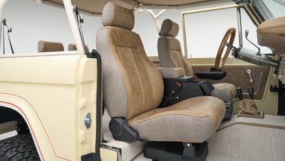 Vintage Bronco custom interior
