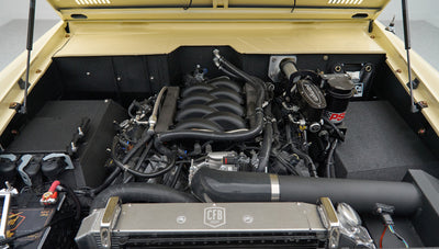 Vintage Bronco gen 3 Coyote engine