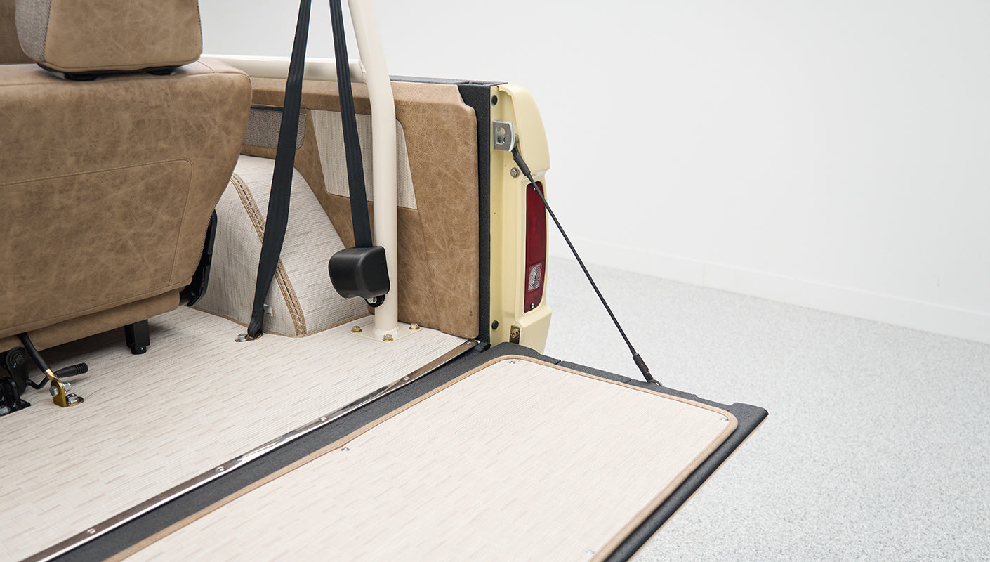 Ford Bronco Chilewich flooring