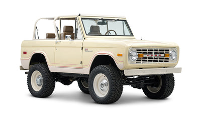 Phoenician yellow vintage Bronco Ranger stripes