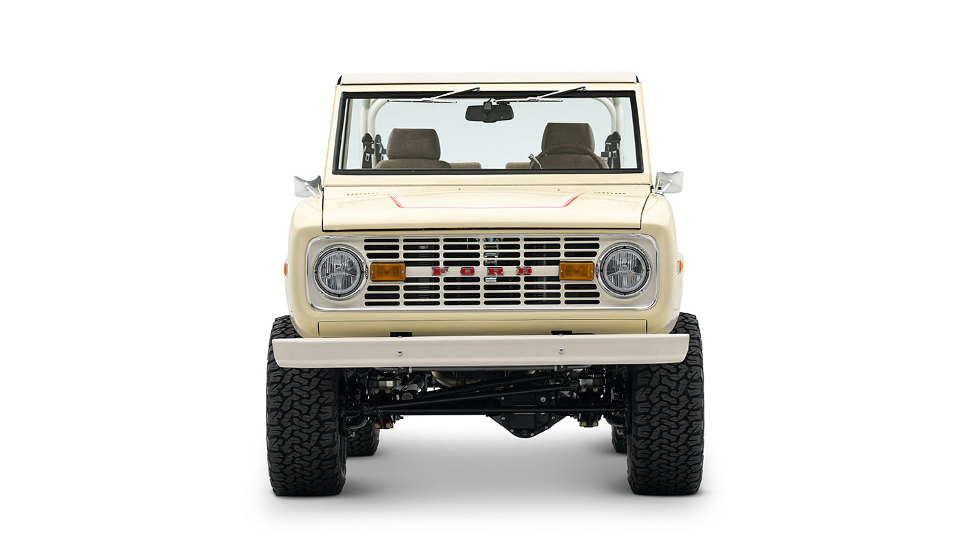 Phoenician yellow vintage Bronco Ranger stripes