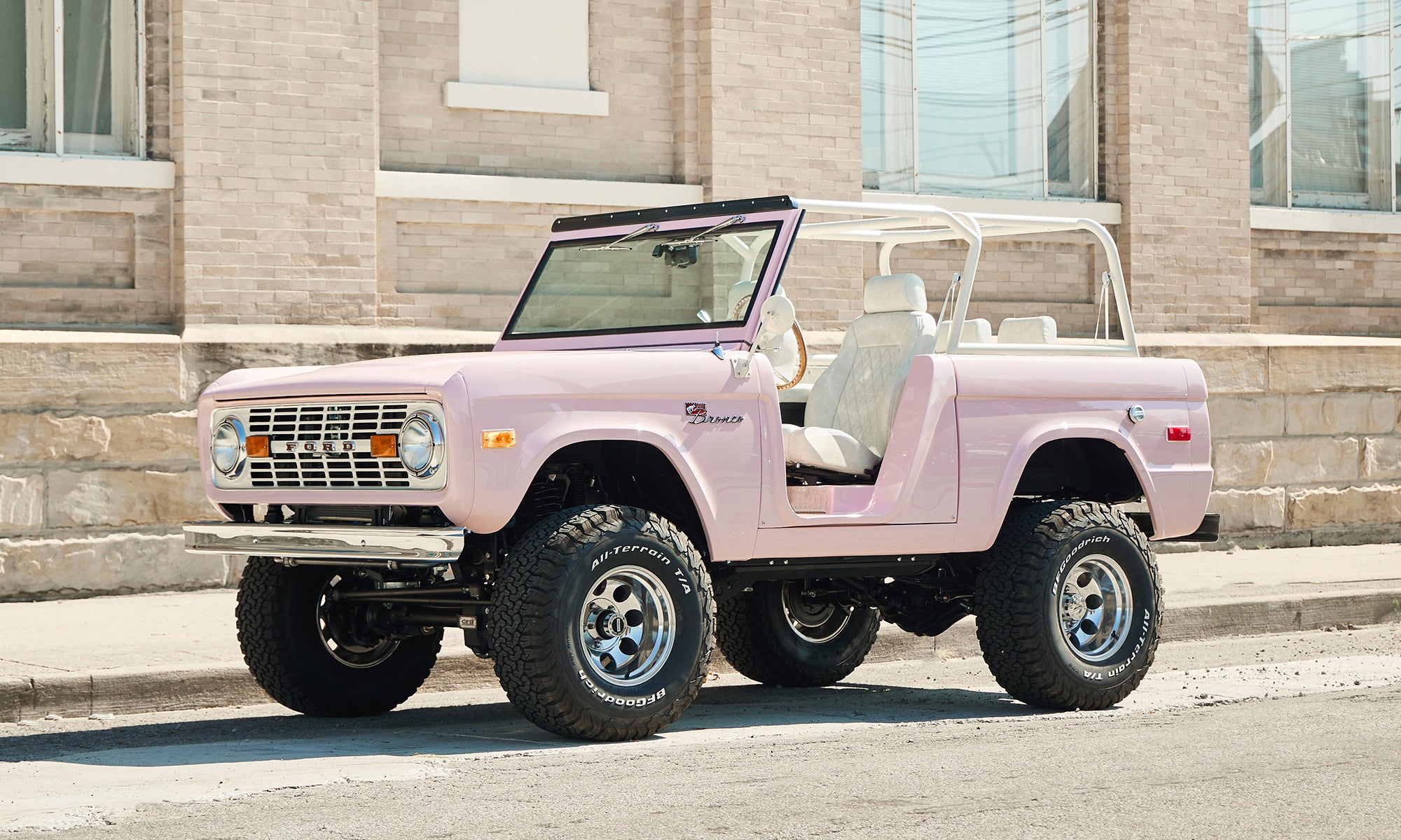 Classic Ford Bronco Pink Cfb