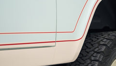 Ranger Stripes on Diamond Blue Ranger Stripe Custom Bronco