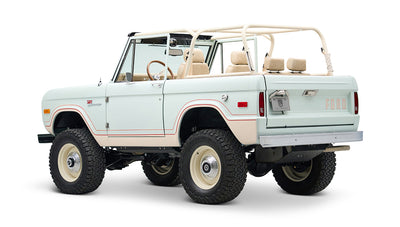 Diamond Blue Ranger Stripe Custom Bronco