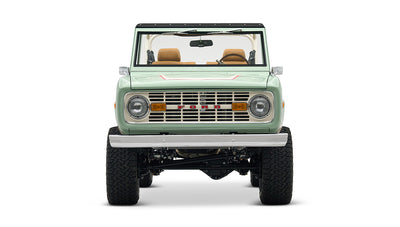 Classic Ford Bronco engine bay