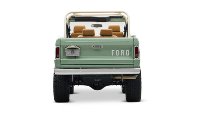 Classic Ford Bronco engine bay