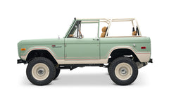Classic Ford Bronco engine bay