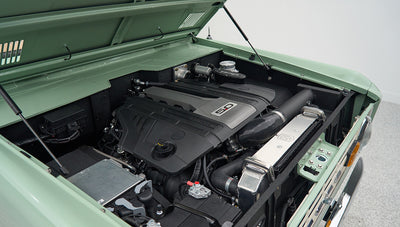 Classic Ford Bronco engine bay