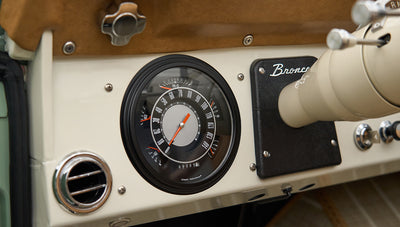 Classic Ford Bronco engine bay