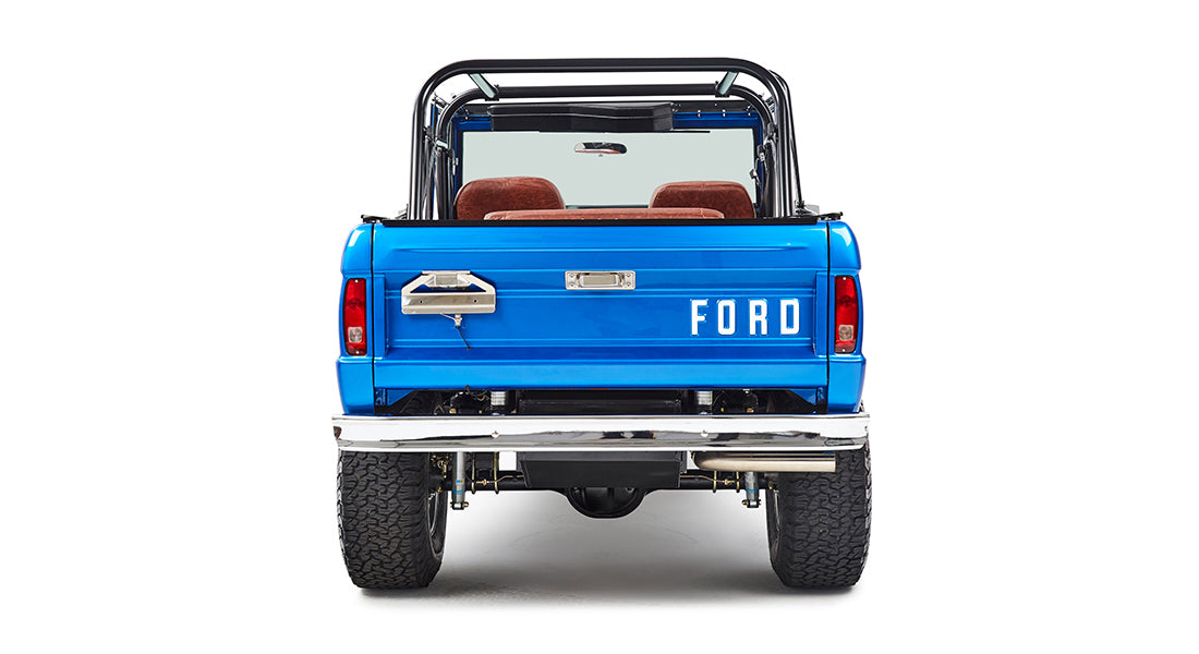 Classic Ford Bronco rear view