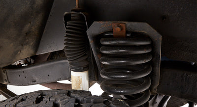 Classic Ford Bronco wheel and tire detail