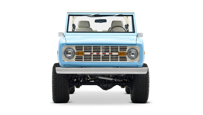 Classic Ford Bronco engine bay