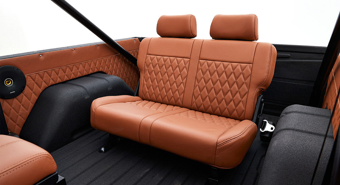 Classic Ford Bronco seating