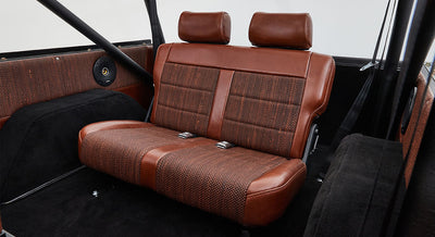 Classic Ford Bronco seating