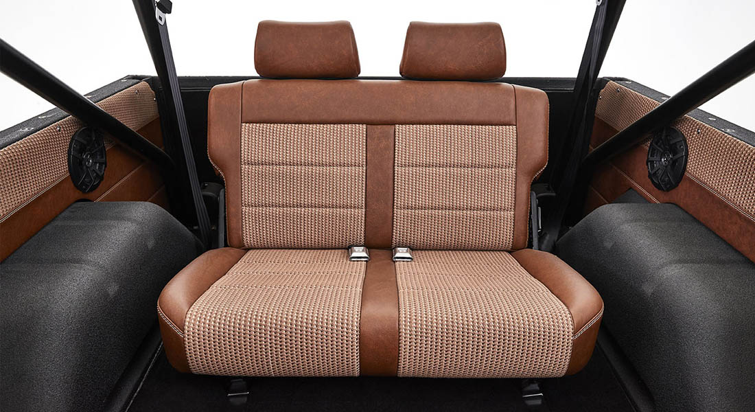 Classic Ford Bronco seating