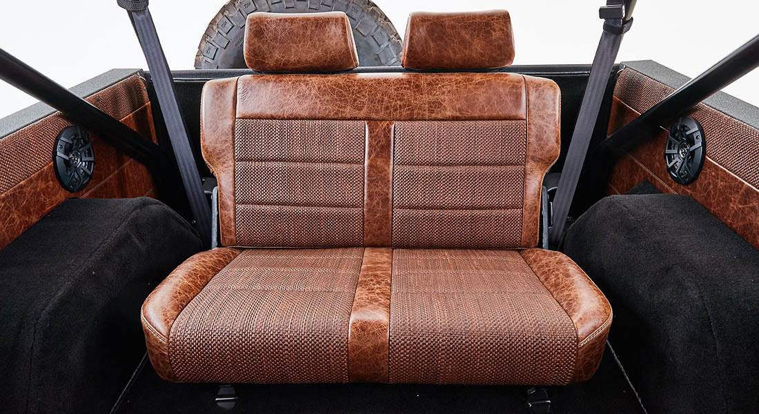 Classic Ford Bronco seating
