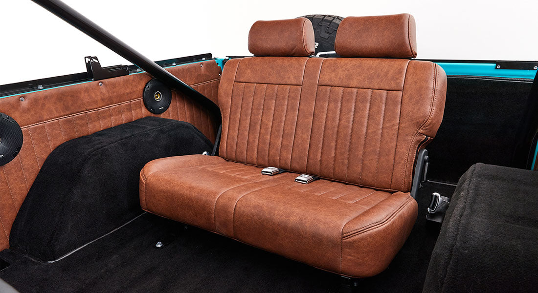 Classic Ford Bronco seating