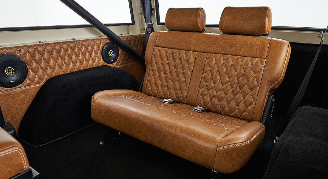 Classic Ford Bronco seating