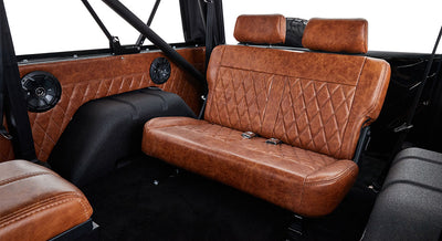 Classic Ford Bronco seating