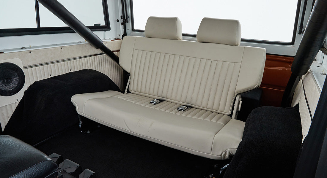 Classic Ford Bronco seating