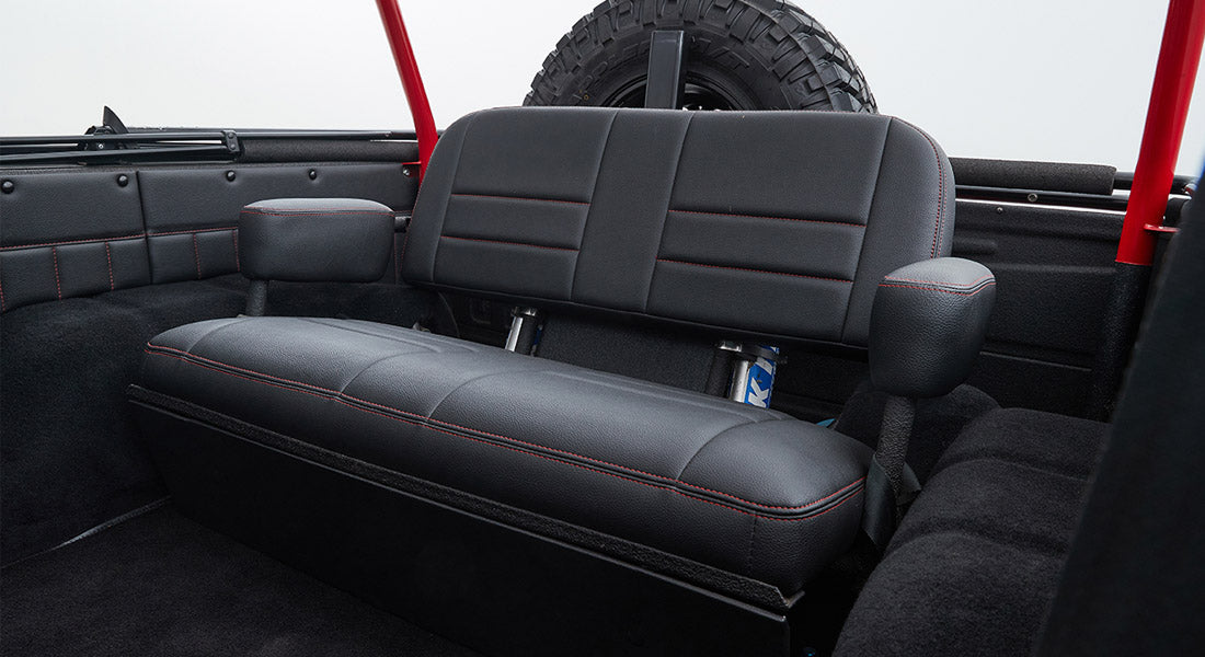 Classic Ford Bronco seating